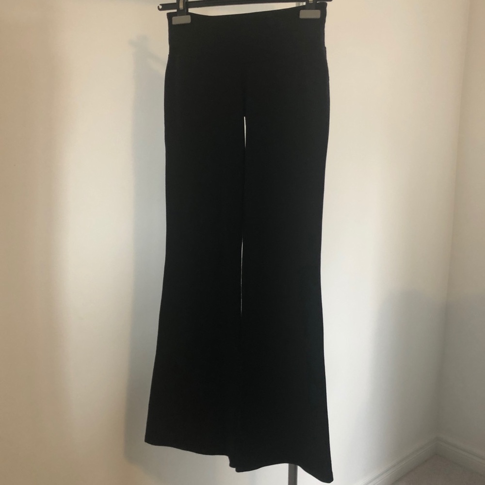 Black TNA Flare Yoga Pants
